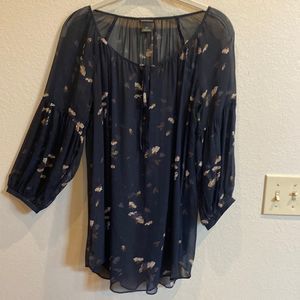 CLUB MONACO CHIFFON TUNIC